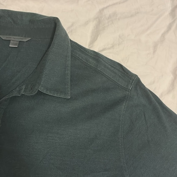John Varvatos Silk Polo Shirt - Picture 4 of 9